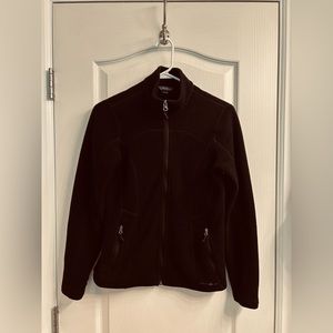 Eddie Bauer Fleece Jacket Black XS